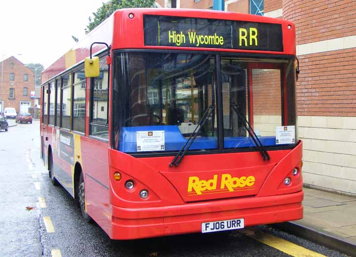 Red Rose Dennis Dart SLF Caetano Nimbus FJ06URR